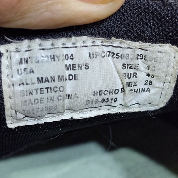 Tredsafe Roman Slip Resistant Wingtip Restaurant Approved Mark II Sole Men's 10 - Picture 12 of 12